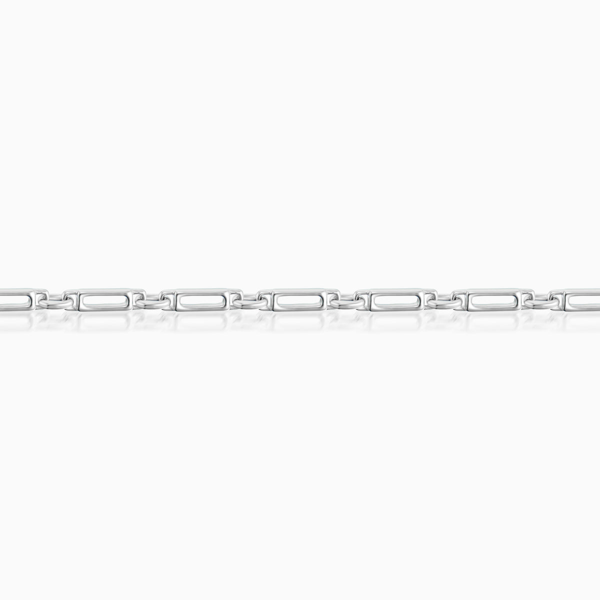 men's gravitas chain bracelet sterling silver gold line