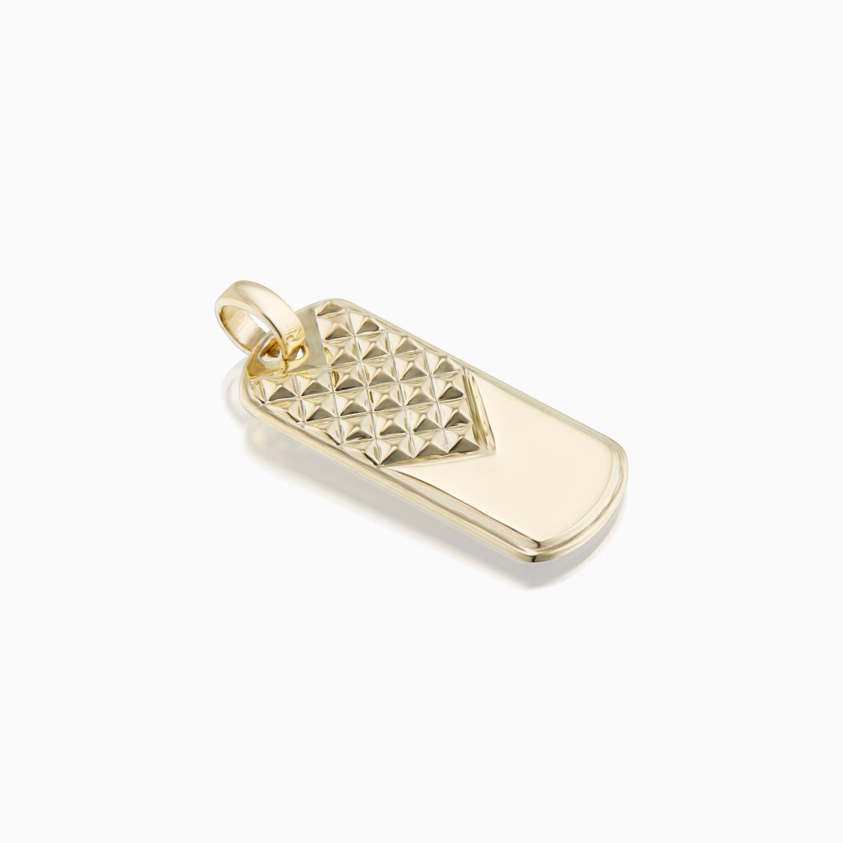 men's apex tag 18k gold top