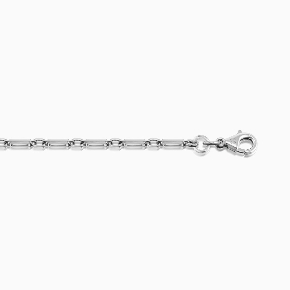 men's gravitas chain bracelet sterling silver gold clasp