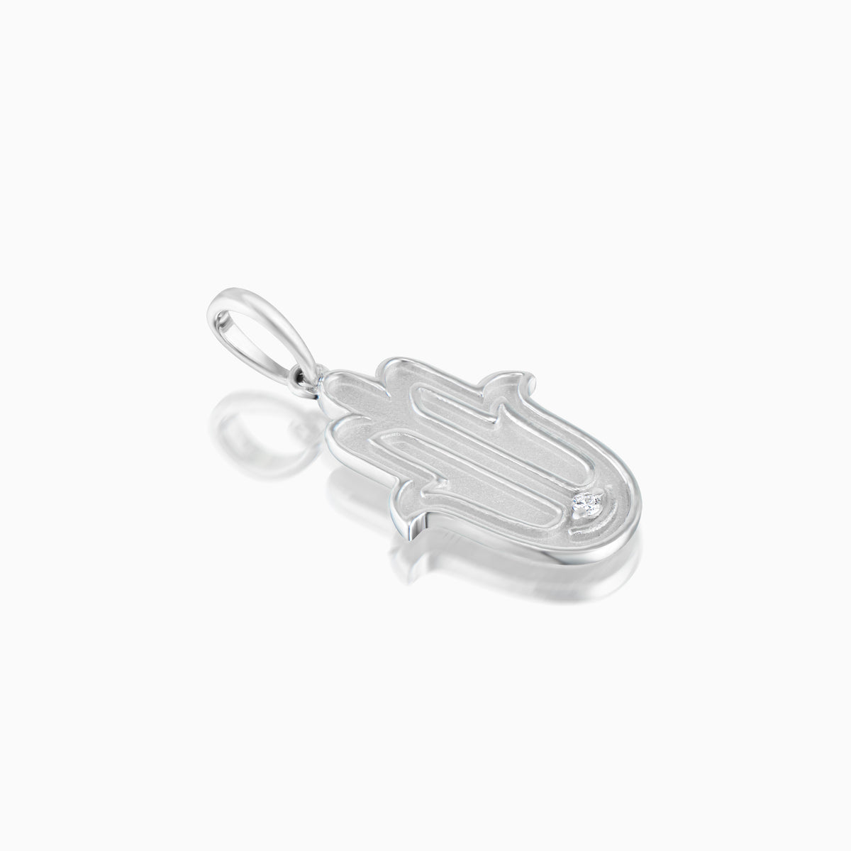 men's verity hamsa pendant sterling silver top